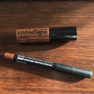 NYX Lingerie Lipstick & Liner